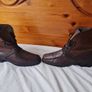 gabor brown boots leather/suade Size 8 eu 42 in excellent condition Image 4