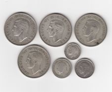 1 Troy Once(31.1grams approx) of G.B. 50% (62.2 grams approx) silver coins (no.G3)