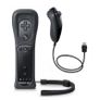 Wireless Remote Controller Motion Plus and Nunchuk for Nintendo Wii / Wii U - Black Image 2