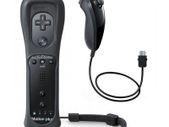 Wireless Remote Controller Motion Plus and Nunchuk for Nintendo Wii / Wii U - Black