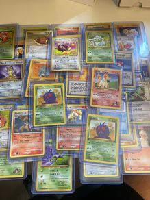 55 Vintage Pokemon Cards