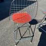 Pair of Vintage Knoll Stools Image 4