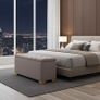 Elegance Boucle Ottoman with Storage 100x40 Image 7