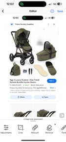 Egg pram
