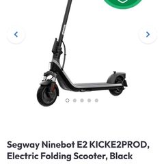 segway ninebot E2 electric scooter
