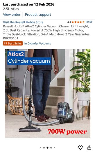 Russell Hobbs Vacuum Cleaner