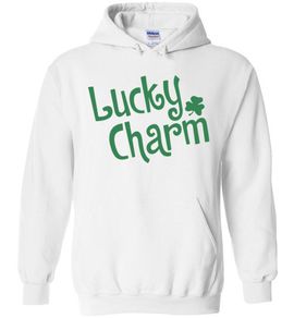 Lucky Charm funny Irish hoodie for st Patrick's day parade
