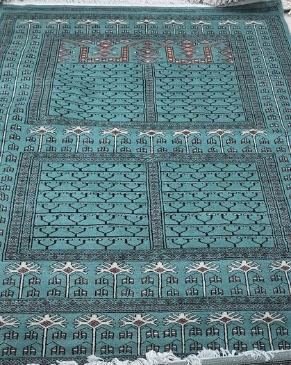 Hand Woven Kashmiri Wool Rug - New and Unused