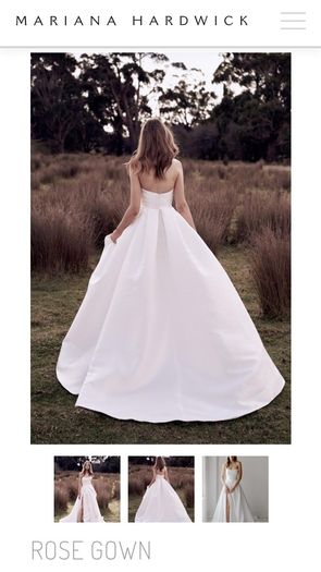 Mariana Hardwick- Rose Gown