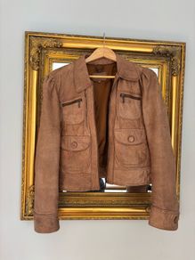 ladies jacket oasis real leather