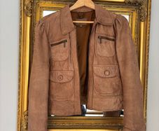 ladies jacket oasis real leather