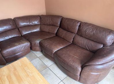 Leather Corner Sofa