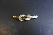 Vintage Attwood &amp; Sawyer Rhinestone Brooch