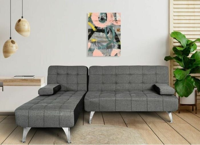 Scandi Vibes  Corner Sofa Bed with a Twist