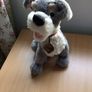 Vintage Disney Store Tramp Plush with Name Tag Image 2