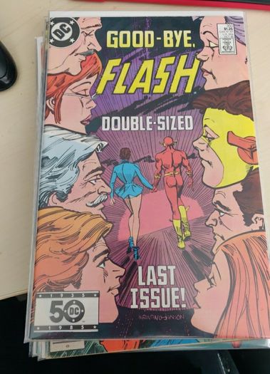 Selection of older DC comics