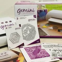 Gemini twin function die cutting and embossing machine