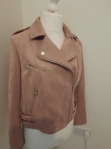 brand new pink jacket size UK 12