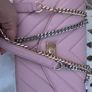 Moncrief London Cathryn Leather Shoulder /Crossbody Bag Soft Pink Image 2