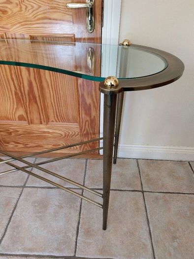 Glass Console Table