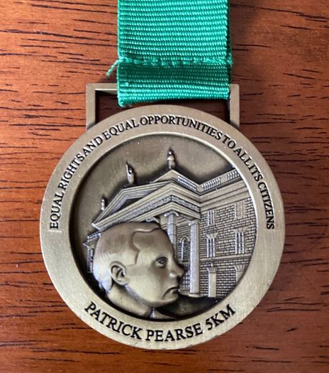 Patrick Pearse 5km Finishers Medal