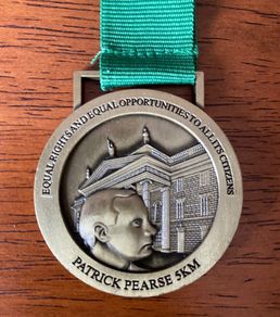 Patrick Pearse 5km Finishers Medal