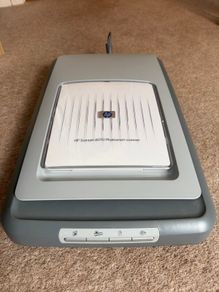 HP Flatbed Scanner with transparency adapter