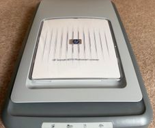 HP Flatbed Scanner with transparency adapter