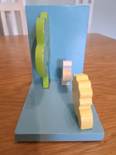 Children's wooden bookends