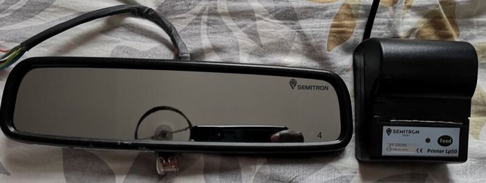 Taxi meter and a printer (Semitron)