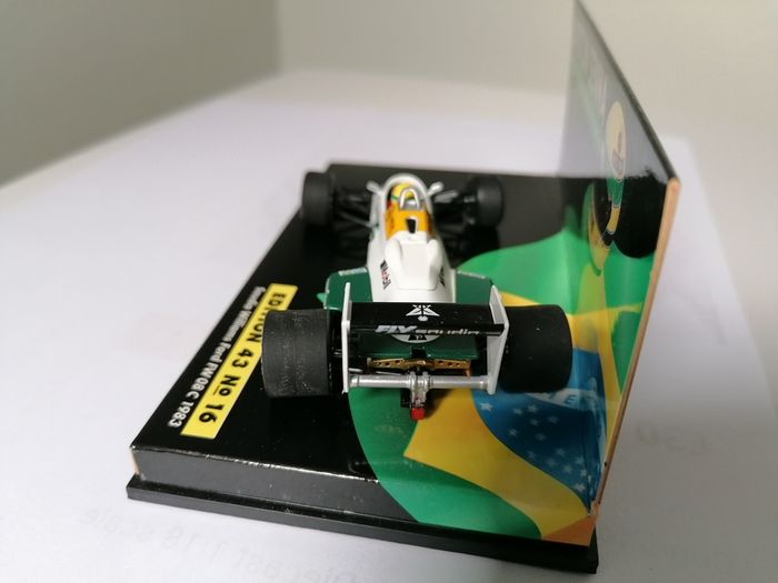 Ayrton Senna "Saudia Williams Ford FW 08 C 1983" 1:43
