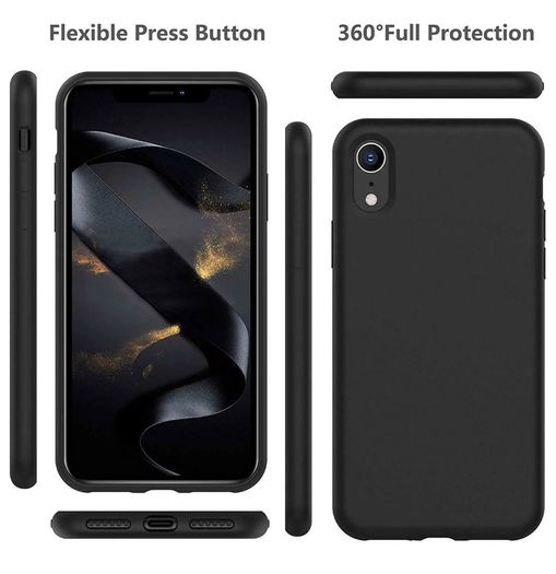 Soft Silicone Case for iPhone 12 11 Pro XS SE 6S 7 8 Plus X MAX Shockproof Cover