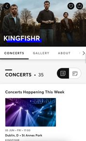 Kingfishr tickets