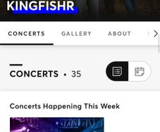 Kingfishr tickets