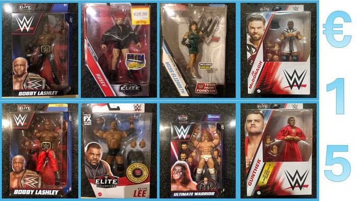 wwe elite wrestling figures rare NEW