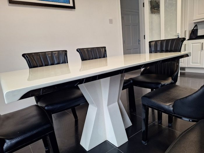 Marble dining table