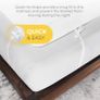 Premium Comfort Single Electric Blanket - Control with 3 Heat Settings, Polyester, White (FREE POSTAGE) Image 3