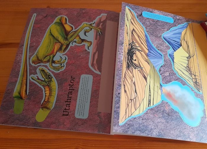 Dinosaur model book
