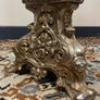 Vintage Ornate Brass Floor Lamp Image 3