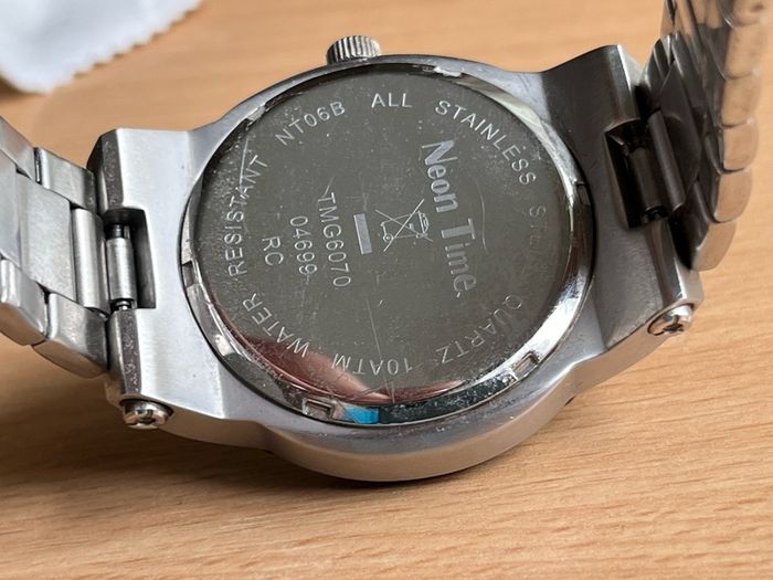 Neon Time Watch