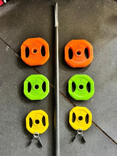 20KG Weights Barbell Set