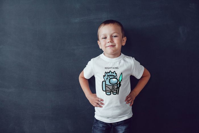 Among us Game of Thrones t-shirts for adults and kids t-shirt