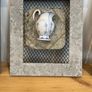 Original Mixed Media Art - Set of 3 Framed Porcelain Tea Set Sculptures | ACE Griesel Art Studios Image 5
