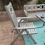 Outdoor furniture 2 chairs and Bench Image 5