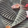 5years, Unisex Neck & Neck Organic Cotton and Wool Jumper Image 4