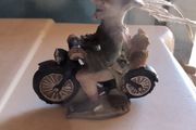 Witch on Motorcycle Figurine.
