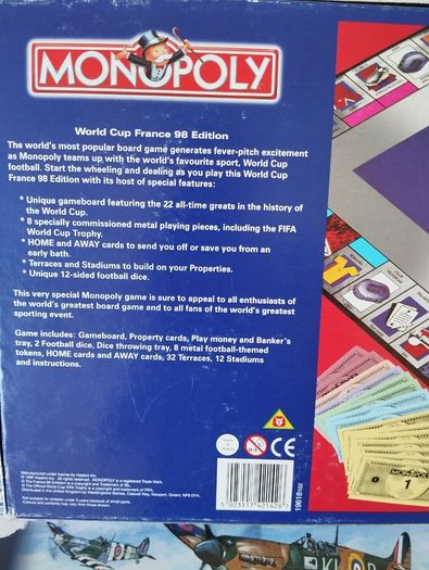 Monopoly  World Cup France 98 Edition (Collectors Board Game)