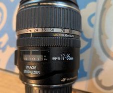 Canon EFS 17-85mm lens 1:4-5.6 IS USM