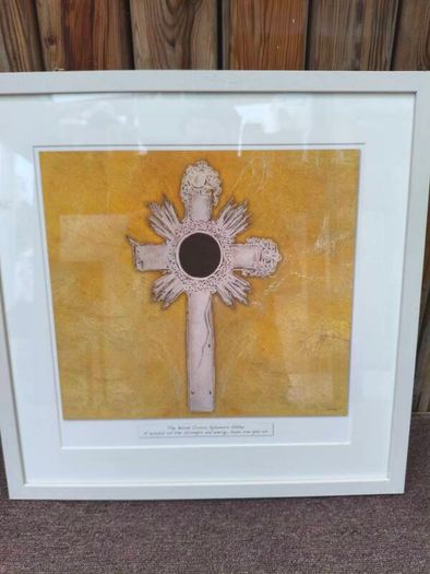 The burnt cross