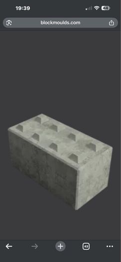 Concrete lego Blocks